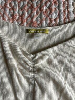 Gianni Bini cream bodysuit